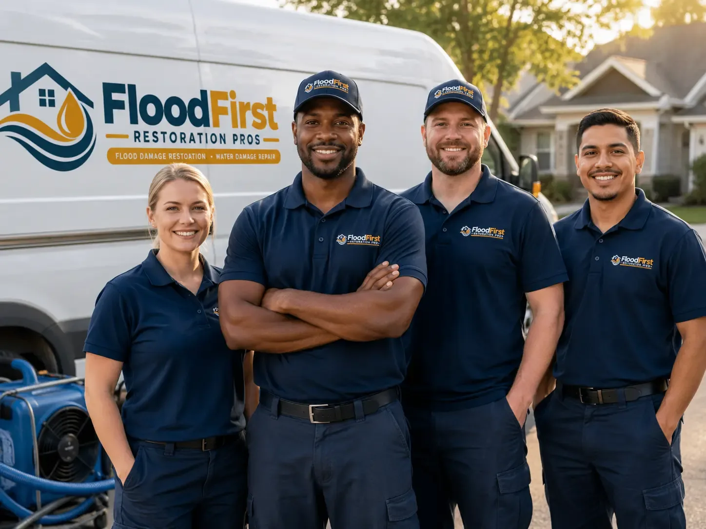 Flood Damage Restoration company in Burghill, OH