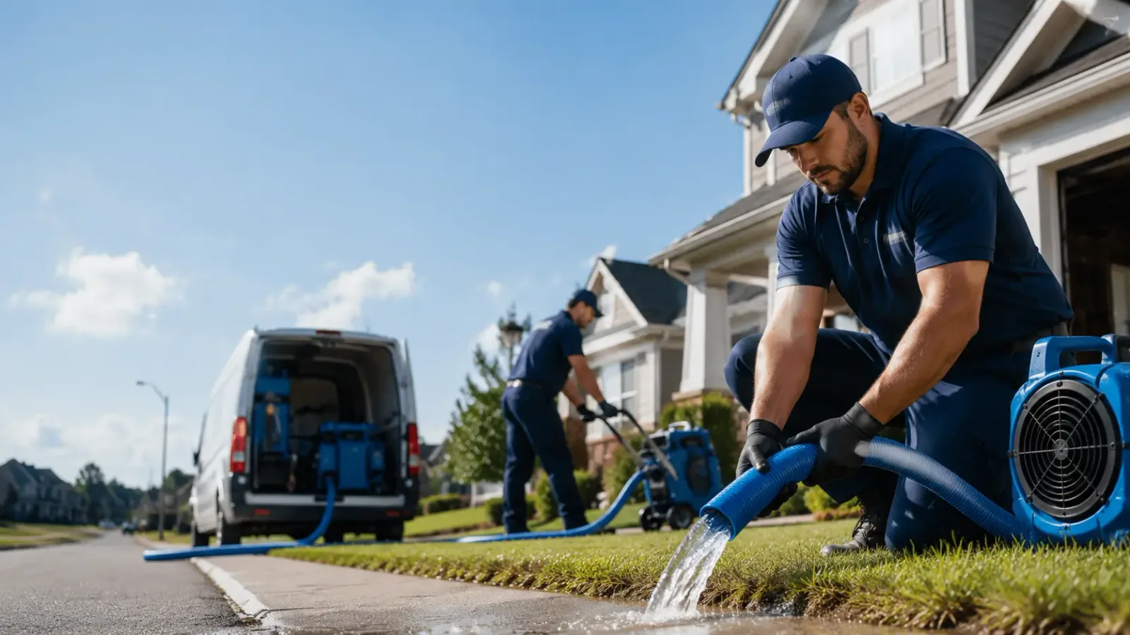 Flood Damage Restoration in Burghill, OH